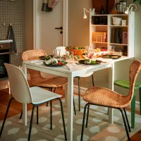 Masă de bucătărie Ikea Melltorp PAL/ White photo 4