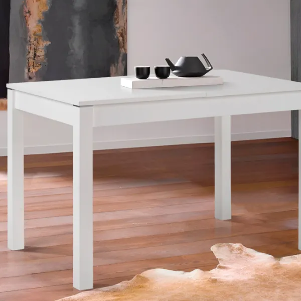 Masă de bucătărie extensibilă Halmar Maurycy PAL/ White photo 3