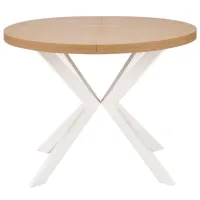 Masă de bucătărie extensibilă Halmar Peroni MDF/ Golden oak photo 2