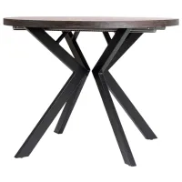 Masă de bucătărie extensibilă Mebel Elite Lukas 250 MDF/ Black photo 7