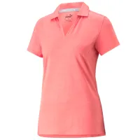 Футболка поло для женщин Puma W Cloudspun Coast Polo Loveable Розовый