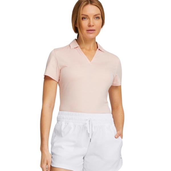 Футболка поло для женщин Puma W Cloudspun Coast Rose Dust Heather photo 3