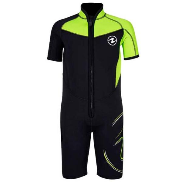 Costum neopren AquaLung Wave Junior Shorty Neoprene / Black photo 1