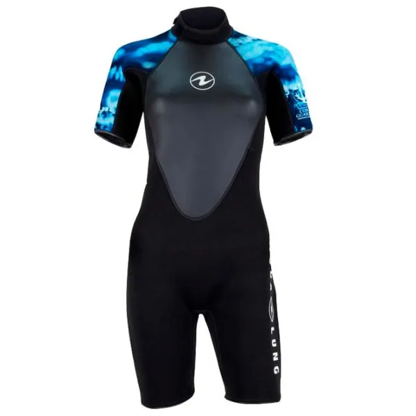 Неопреновый костюм AquaLung HydroFlex Shorty Neoprene / Черный-Синий photo 1
