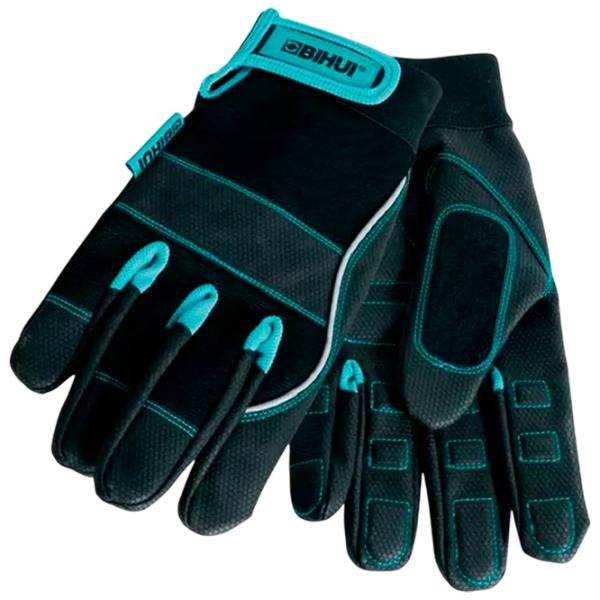Mănuși de protecție BIHUI TGAVXL Bumbac / Black-Blue photo 1
