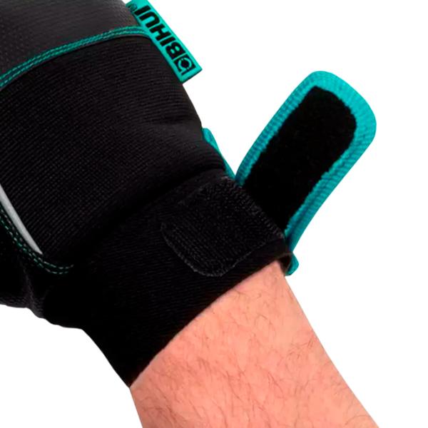 Mănuși de protecție BIHUI TGAVXL Bumbac / Black-Blue photo 3