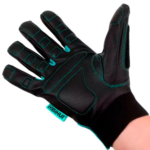 Mănuși de protecție BIHUI TGAVXL Bumbac / Black-Blue photo 5