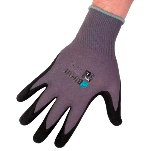 Mănuși de protecție BIHUI TGDL Poliester / Gray-Black photo 2