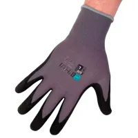 Mănuși de protecție BIHUI TGDL Poliester / Gray-Black photo 2