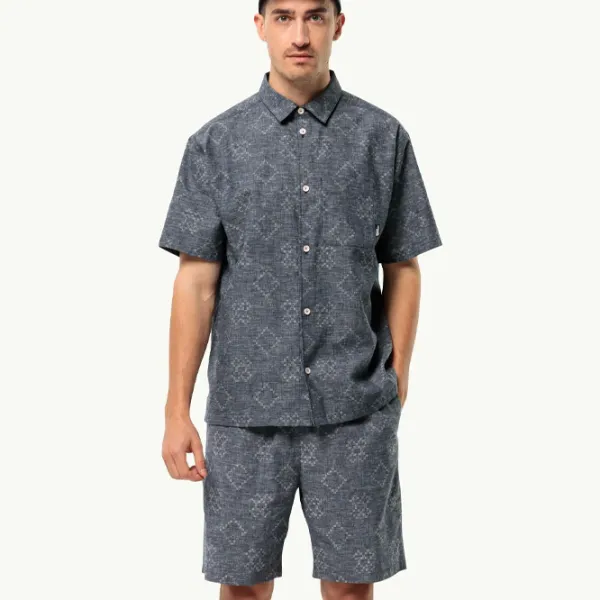 Рубашка для мужчин Jack Wolfskin JW14040211010  XL / Короткие photo 4