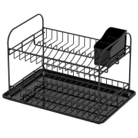 Сушилка для посуды Teknotel KB007 Металл / Черный