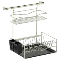 Uscătoare pentru veselă Teknotel KB013G Metal / Gold-Black