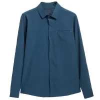 Рубашка для мужчин 4F 4F h4l21-kdm060k S / Длинные