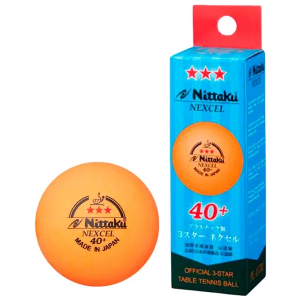 Minge Nittaku Nexcel 3*** 550823 Plastic photo 1