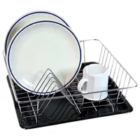 Uscătoare pentru veselă Artex 14.83.25 Crom / Black-Gray