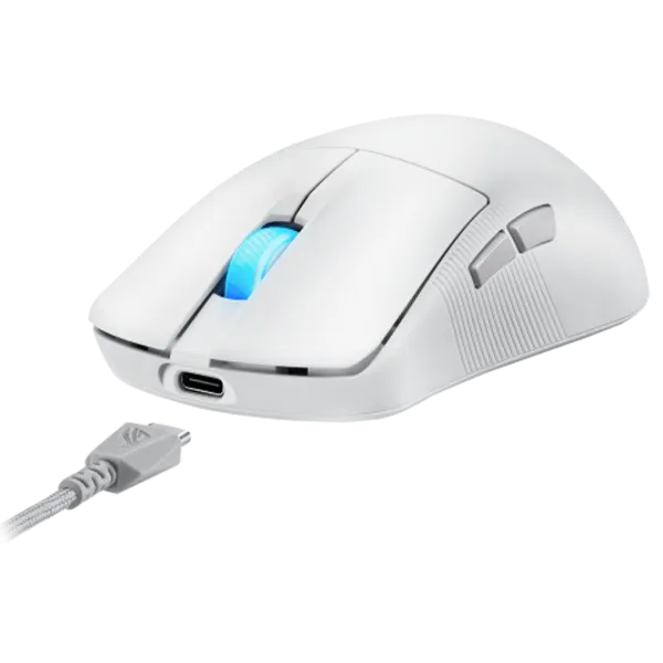 Мышь Asus ROG Harpe Ace Mini Bluetooth, USB / Белый photo 8