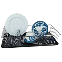 Uscătoare pentru veselă Artex 14.84.54 Crom / Silver-Black