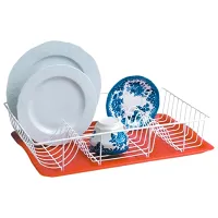 Uscătoare pentru veselă Artex 14.84.55 Crom / White-Red