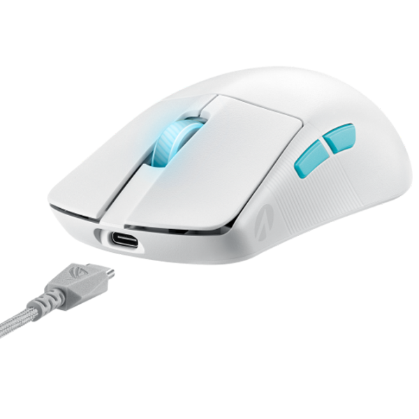Мышь Asus ROG Harpe Ace Aim Lab Edition Bluetooth, USB / Белый photo 6