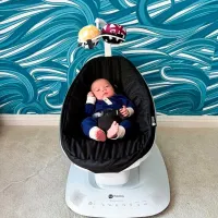 Leagăn pentru bebeluși 4moms Mamaroo 5.0 Classic () 11 kg/ Black photo 6