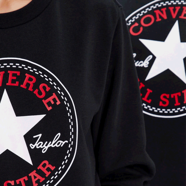 Толстовка унисекс Converse Go-To All Star  / Черный photo 4