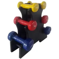 Гантель Dayu Fitness DY-PV-10  6 кг / Количество в наборе - 6