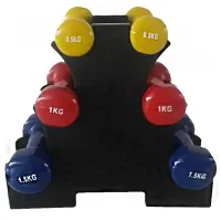 Ganteră Dayu Fitness DY-PV-10 6 kg / Cantitatea în set - 6 photo 2