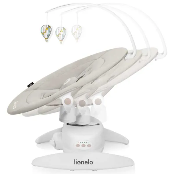 Leagăn pentru bebeluși Lionelo Iris (5903771707237) 9 kg/ Beige photo 3