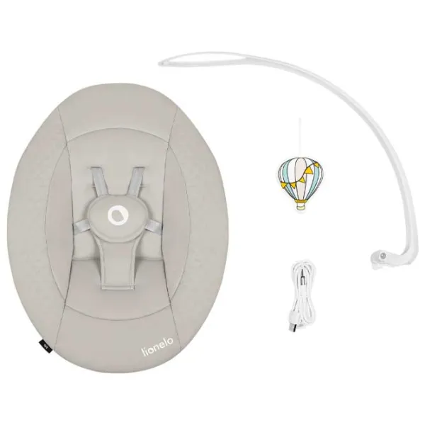 Leagăn pentru bebeluși Lionelo Iris (5903771707237) 9 kg/ Beige photo 8
