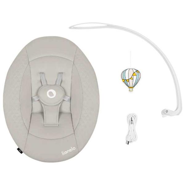 Leagăn pentru bebeluși Lionelo Iris (5903771707237) 9 kg/ Beige photo 8