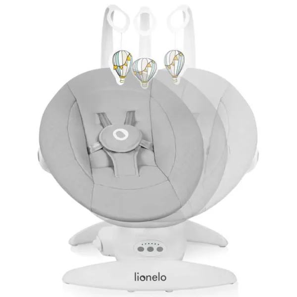 Leagăn pentru bebeluși Lionelo Iris (5903771707220) 9 kg/ Gray photo 11