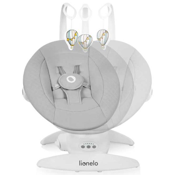 Leagăn pentru bebeluși Lionelo Iris (5903771707220) 9 kg/ Gray photo 11