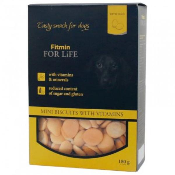 Лакомства для собак Fitmin Biscuits mini  0.18 кг / Рис, яйца photo 1 Лакомства для собак Fitmin Biscuits mini  0.18 кг / Рис, яйца photo 1
