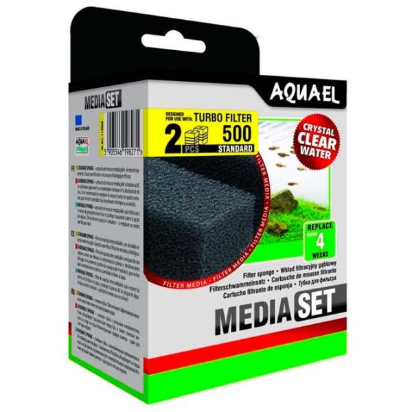 Bureta pentru filtru Aquael Turbo 500 (2pcs)  photo 1 Bureta pentru filtru Aquael Turbo 500 (2pcs)  photo 1