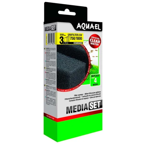Губка для фильтра Aquael Unifilter 750/1000 (3pcs)  photo 1 Губка для фильтра Aquael Unifilter 750/1000 (3pcs)  photo 1