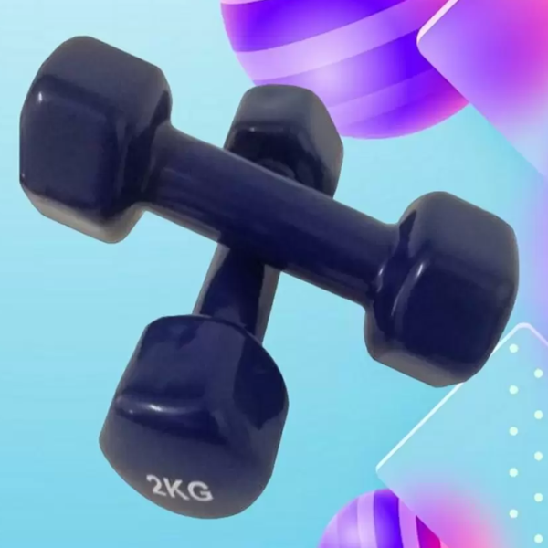 Гантель Dayu Fitness DY-PV-02-4  4 кг / Количество в наборе - 2 photo 2