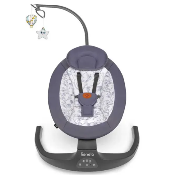 Leagăn pentru bebeluși Lionelo Ralf (5903771704625) 9 kg/ Gray photo 2