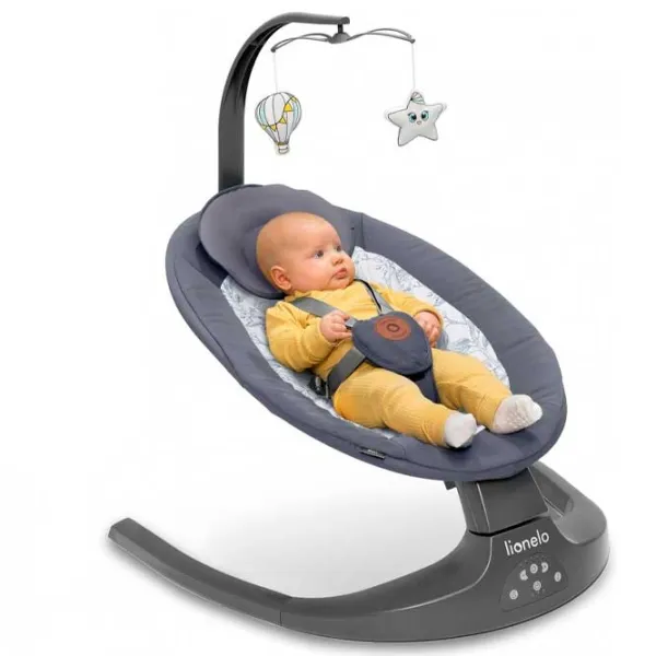 Leagăn pentru bebeluși Lionelo Ralf (5903771704625) 9 kg/ Gray photo 6