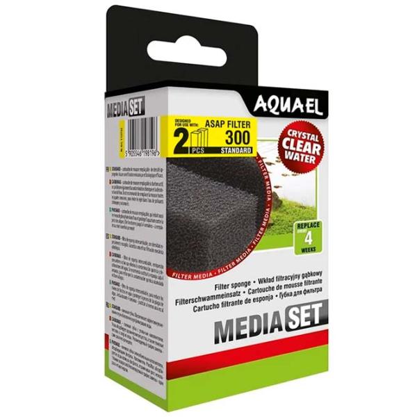 Bureta pentru filtru Aquael ASAP 300 Standart (2pcs)  photo 1 Bureta pentru filtru Aquael ASAP 300 Standart (2pcs)  photo 1
