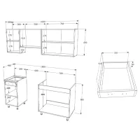 Кухня Haaus Sofia ДСП меламин / Натуральное дерево photo 5
