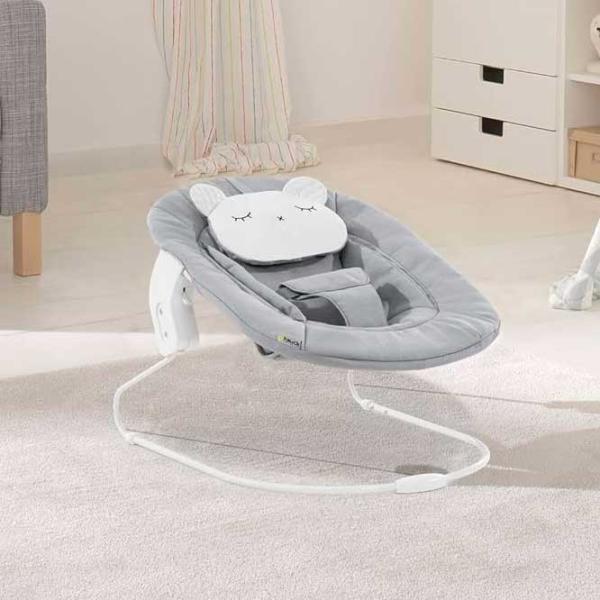 Leagăn pentru bebeluși Hauck Alpha Bouncer 2in1 (HK.111105) 9 kg/ Light Gray photo 5