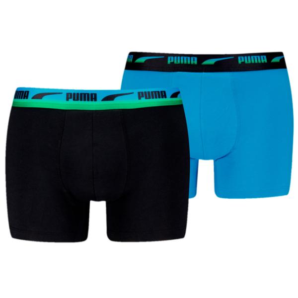 Сhiloţi pentru bărbați Puma Men Gradient Waistband Boxer 2P S / Multicolor photo 1