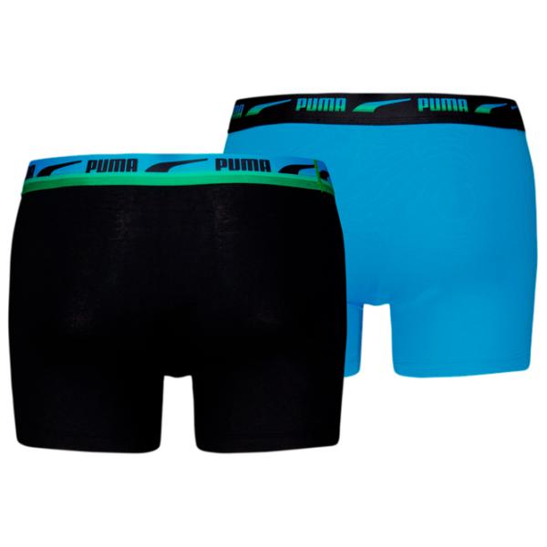 Сhiloţi pentru bărbați Puma Men Gradient Waistband Boxer 2P S / Multicolor photo 2