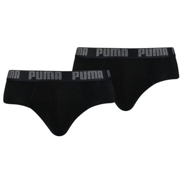 Tрусы для мужчин Puma Basic Brief 2P XL / Черный photo 1