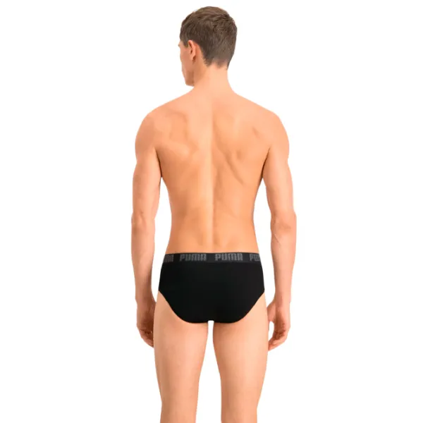 Tрусы для мужчин Puma Basic Brief 2P XL / Черный photo 3