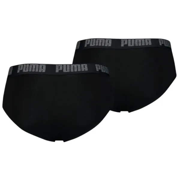 Tрусы для мужчин Puma Basic Brief 2P XL / Черный photo 4