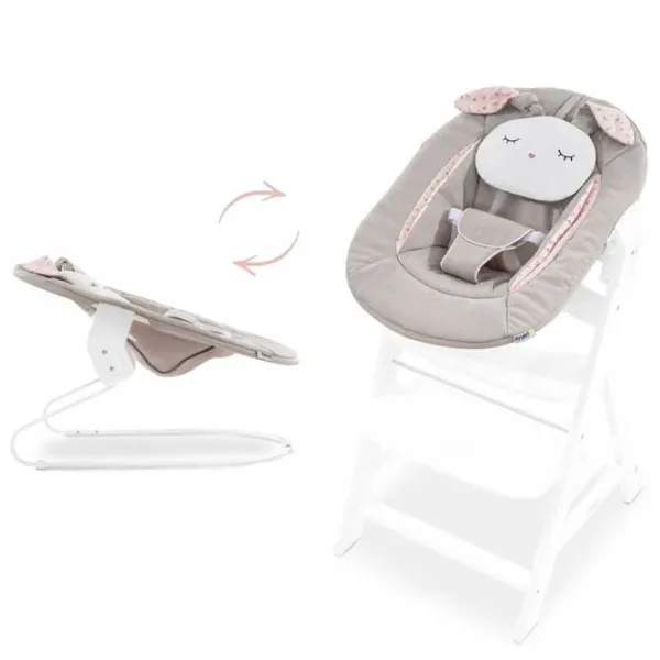 Leagăn pentru bebeluși Hauck Alpha Bouncer 2in1 Powder Bunny (HK.113996) 9 kg/ Beige photo 4