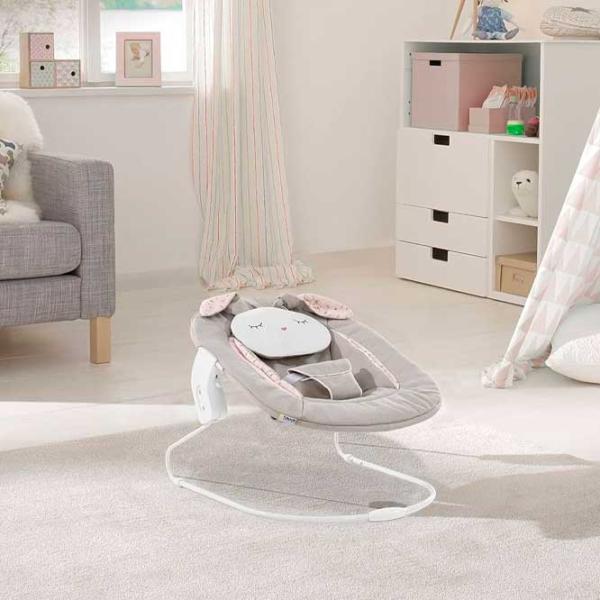 Leagăn pentru bebeluși Hauck Alpha Bouncer 2in1 Powder Bunny (HK.113996) 9 kg/ Beige photo 6