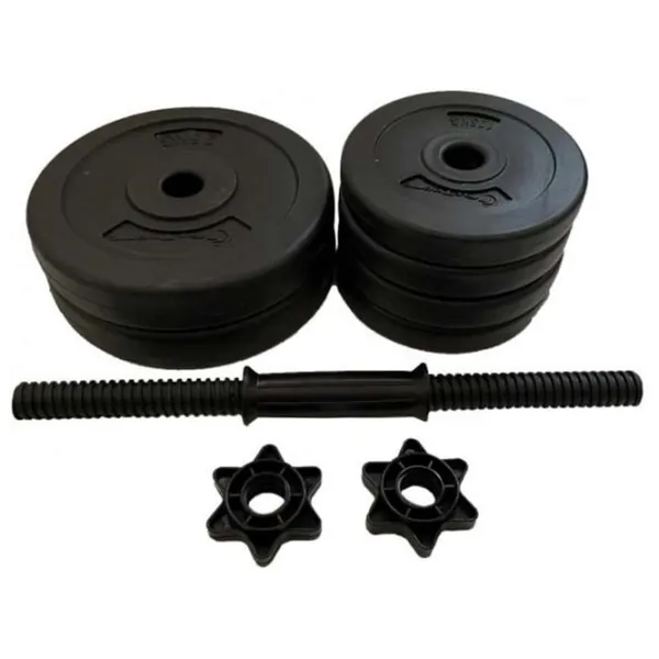 Ganteră FitTronic GR10  10 kg / Cantitatea în set - 1 photo 2