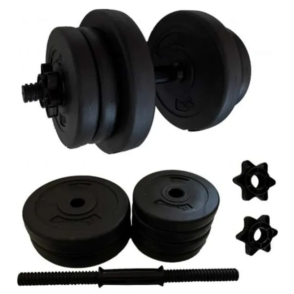 Ganteră FitTronic GR10  10 kg / Cantitatea în set - 1 photo 3
